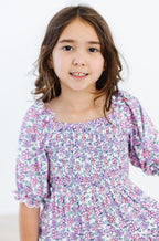 Lovely Lavender Smocked Ruffle Dress by Mila & Rose ®