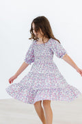 Lovely Lavender Smocked Ruffle Dress by Mila & Rose ®