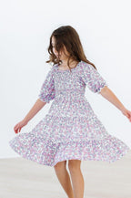 Lovely Lavender Smocked Ruffle Dress by Mila & Rose ®