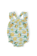 Lovely Lemons Ruffle Cross Back Romper by Mila & Rose ®