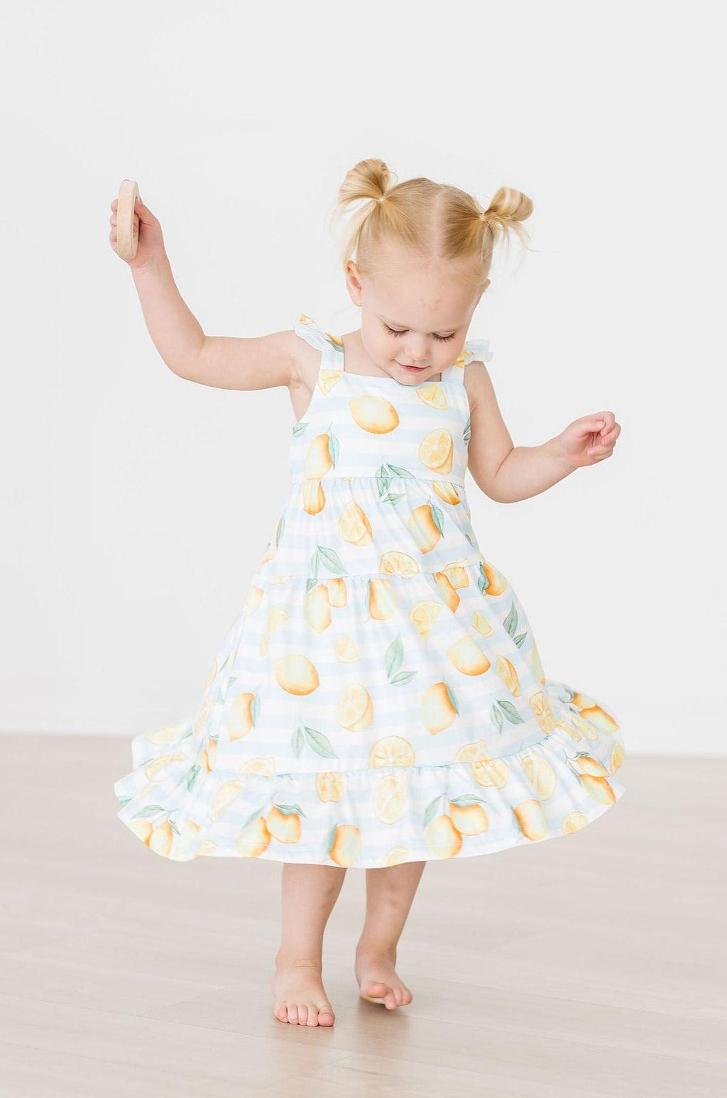 Lovely Lemons Ruffle Maxi Dress by Mila & Rose ®