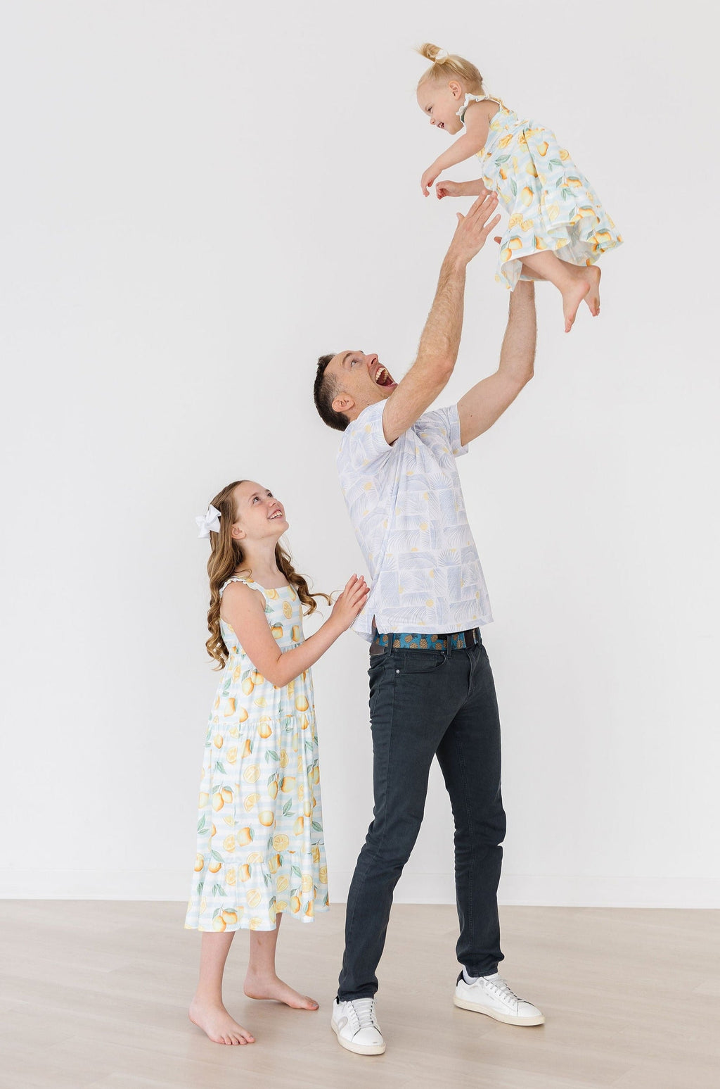 Lovely Lemons Ruffle Maxi Dress by Mila & Rose ®