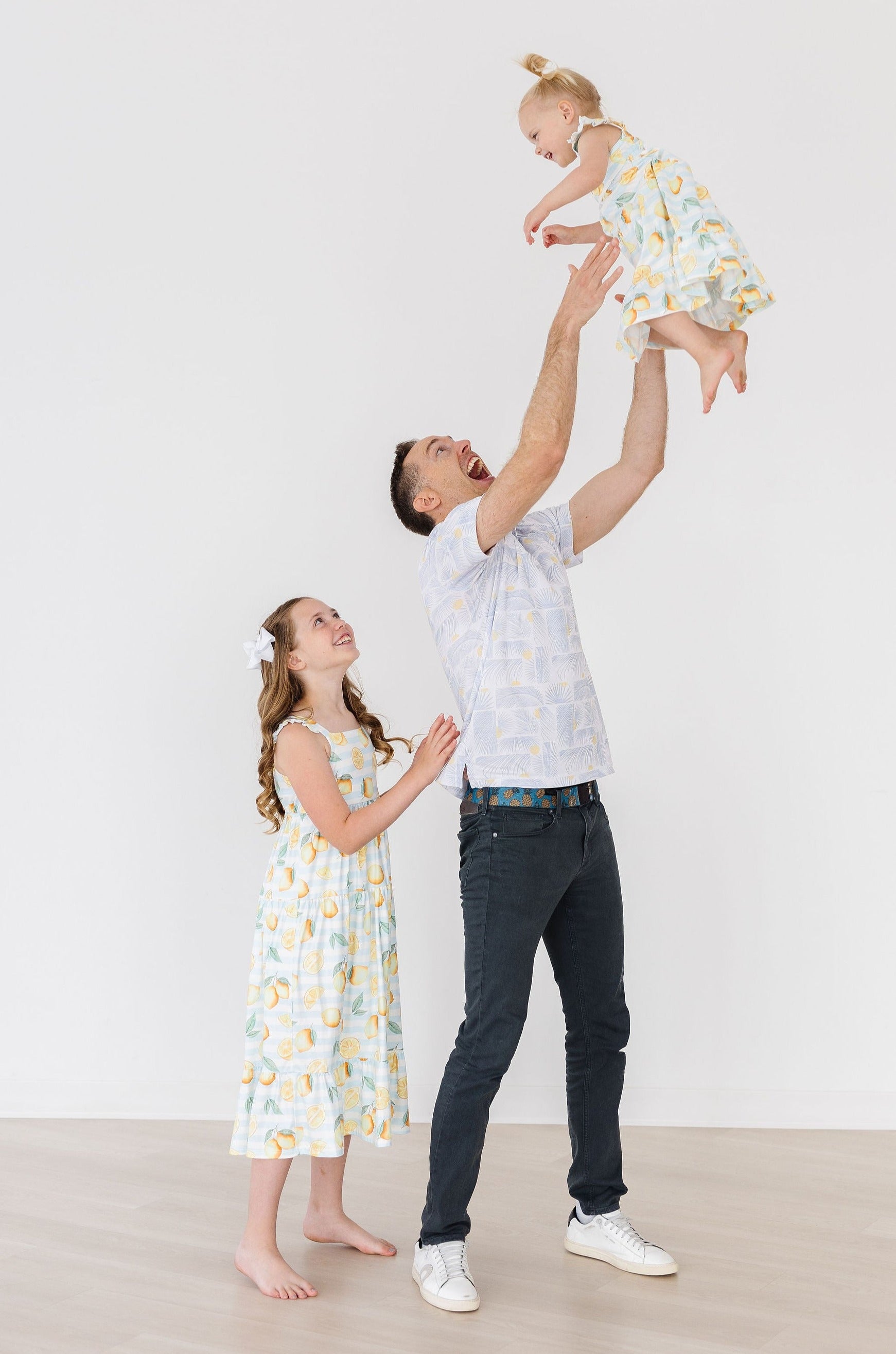 Lovely Lemons Ruffle Maxi Dress by Mila & Rose ®