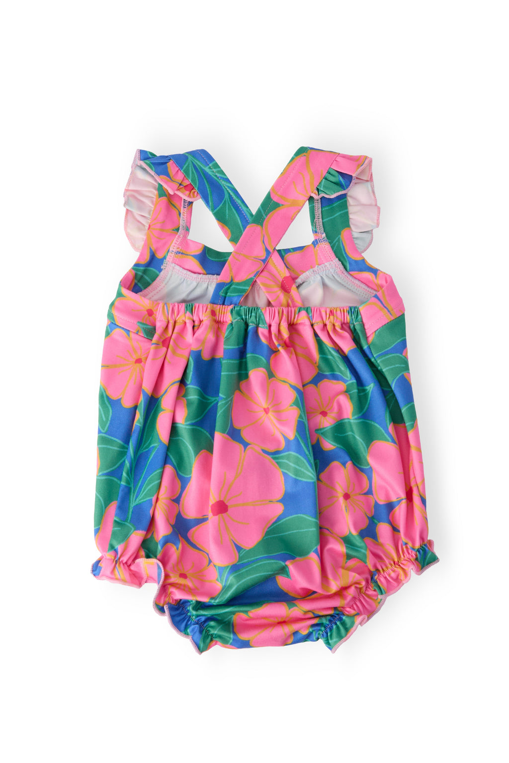 Luau Floral Cross Back Romper by Mila & Rose ®