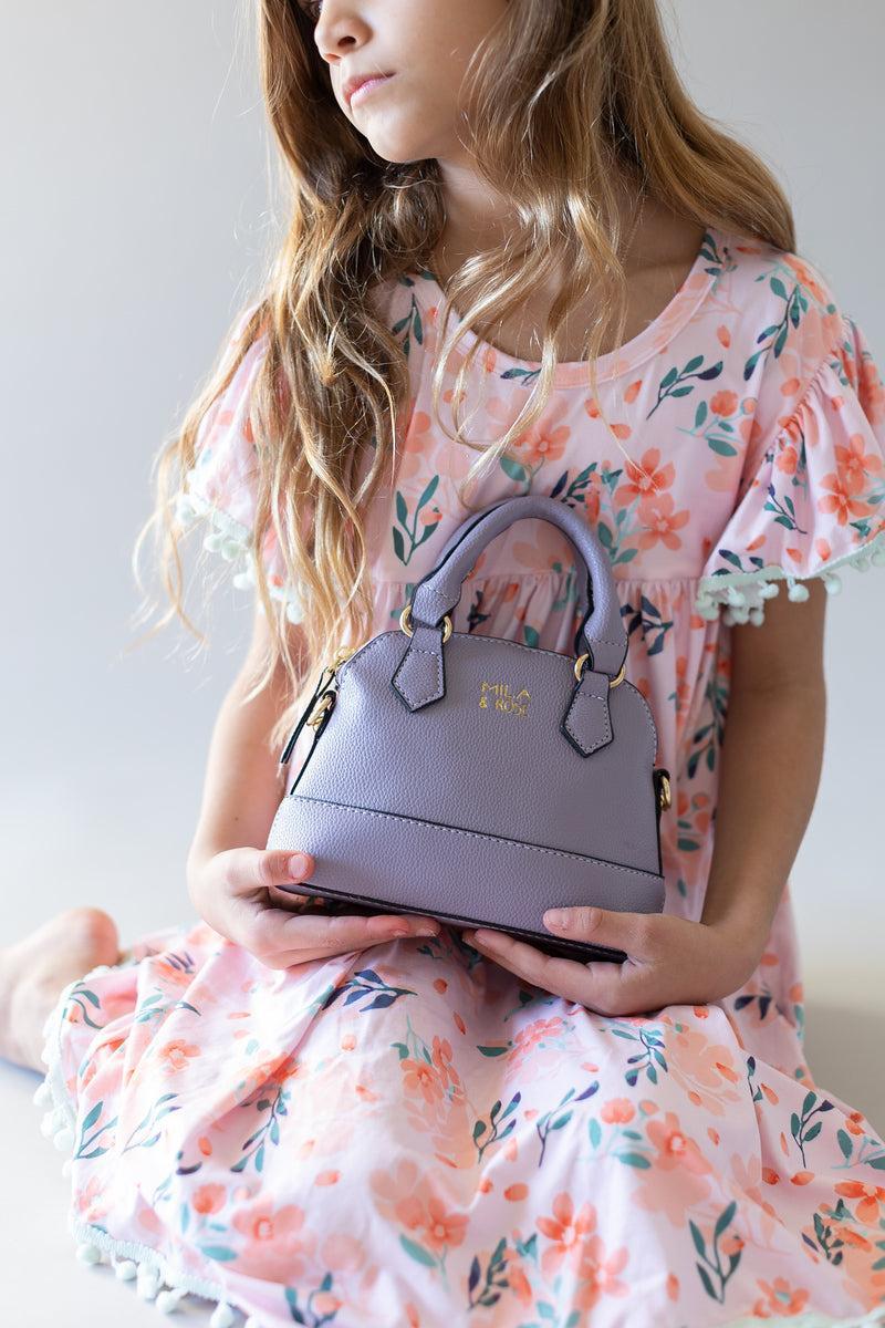 Lavender Girl's Crossbody Purse by Mila & Rose ®