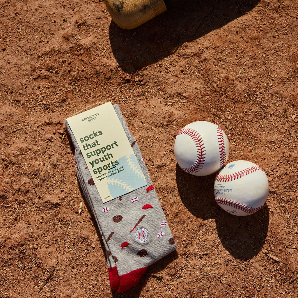 Socks that Support Youth Sports by Conscious Step