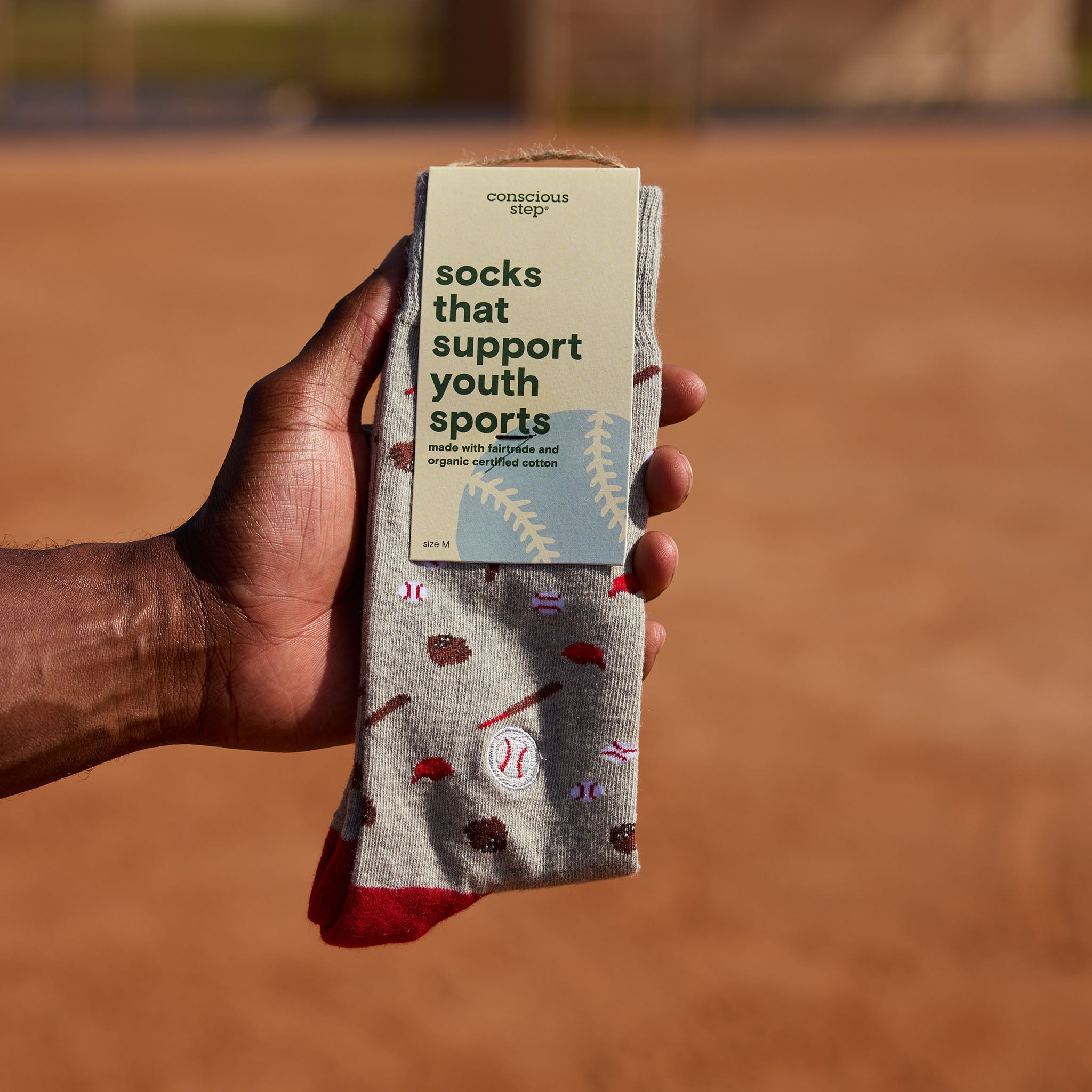Socks that Support Youth Sports by Conscious Step