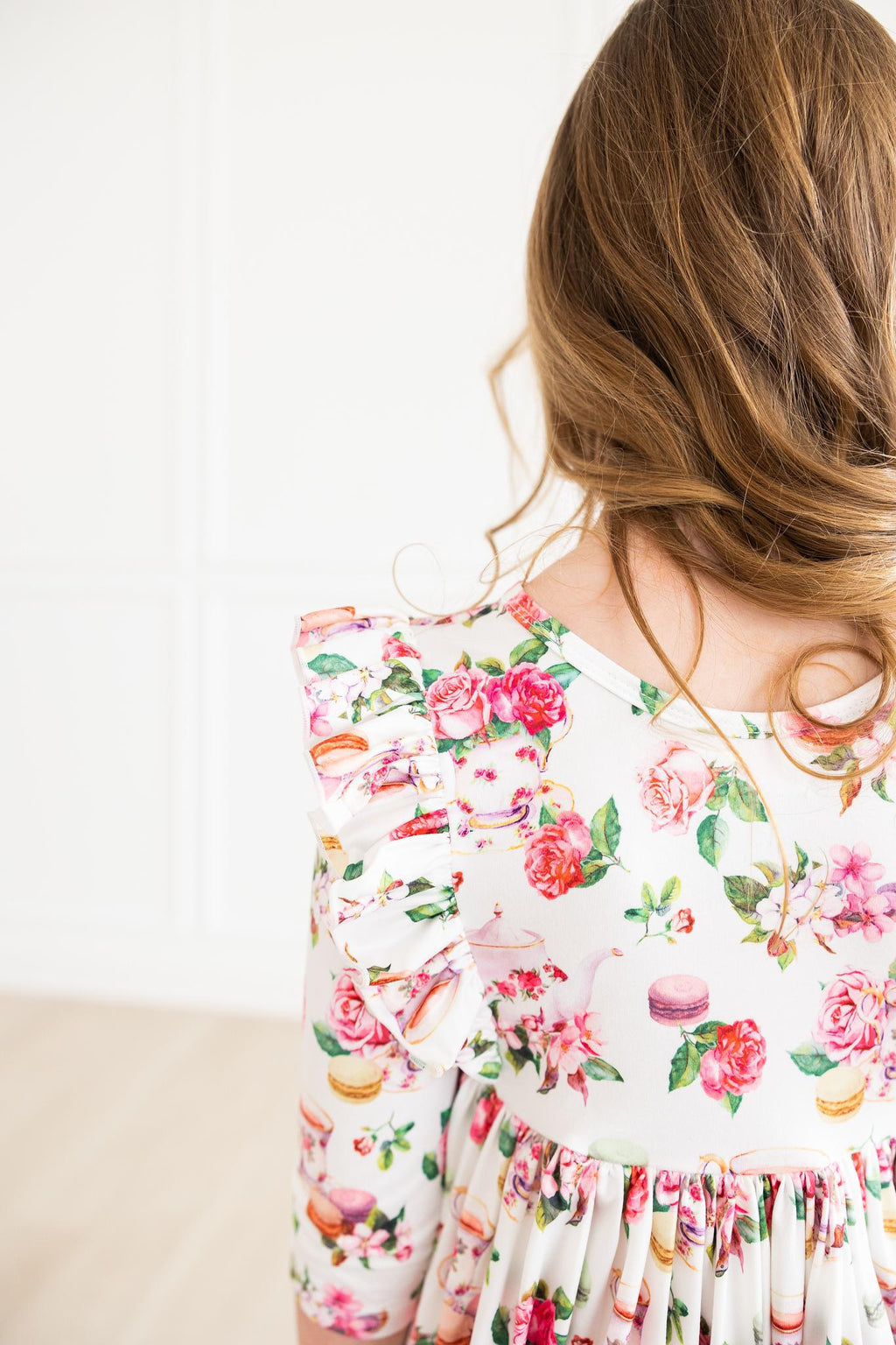 SALE Macarons & Tea Ruffle Twirl Dress by Mila & Rose ®