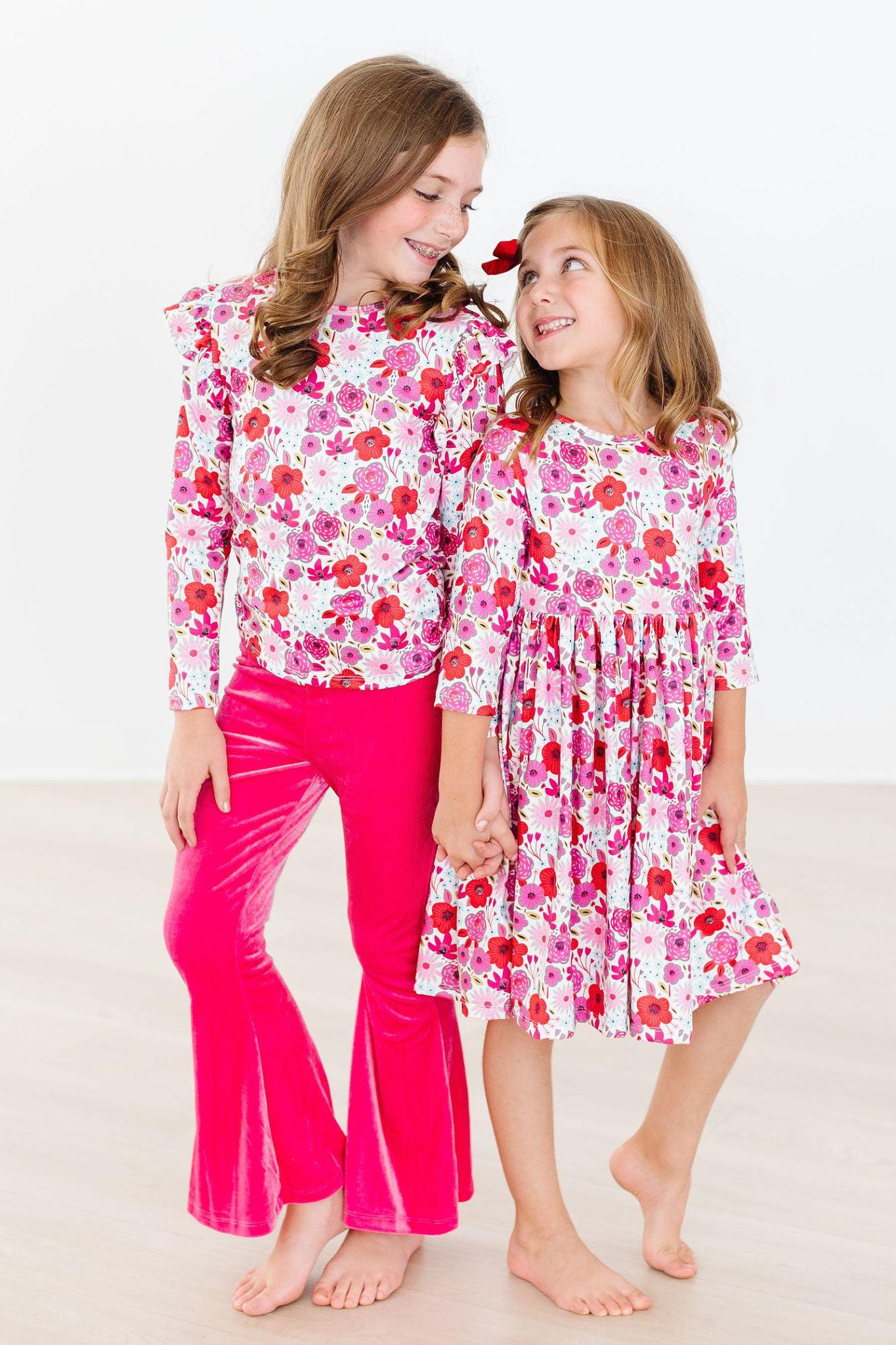 Magenta Velvet Bells by Mila & Rose ®