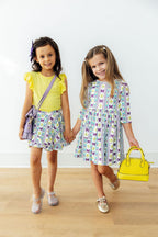 Mardi Gras Ruffle Twirl Skort by Mila & Rose ®
