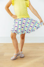Mardi Gras Ruffle Twirl Skort by Mila & Rose ®