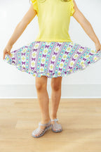 Mardi Gras Ruffle Twirl Skort by Mila & Rose ®