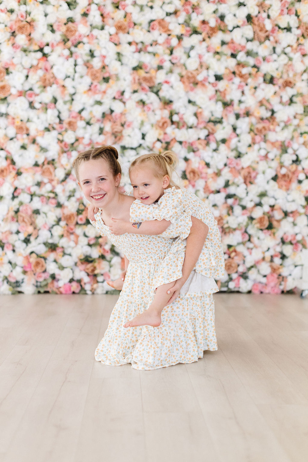 Marvelous Marigolds Smocked Ruffle Dress by Mila & Rose ®