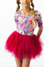 Mauve What's Up Buttercup 3/4 Tutu Leotard by Mila & Rose ®