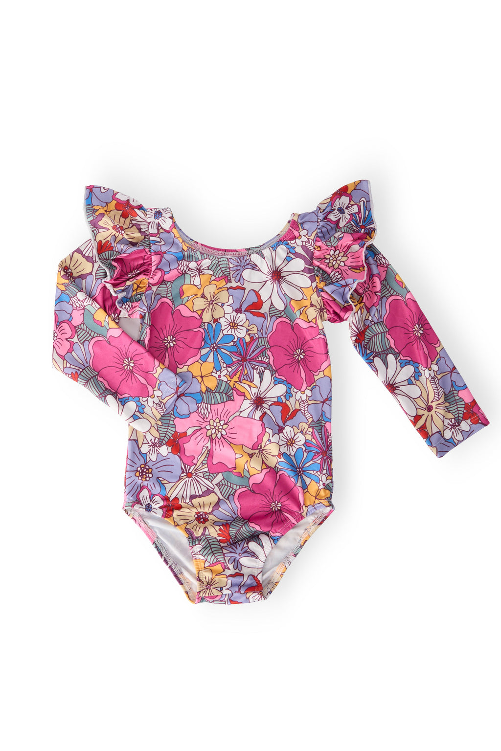 Mauve What's Up Buttercup L/S Flutter Sleeve Leotard by Mila & Rose ®