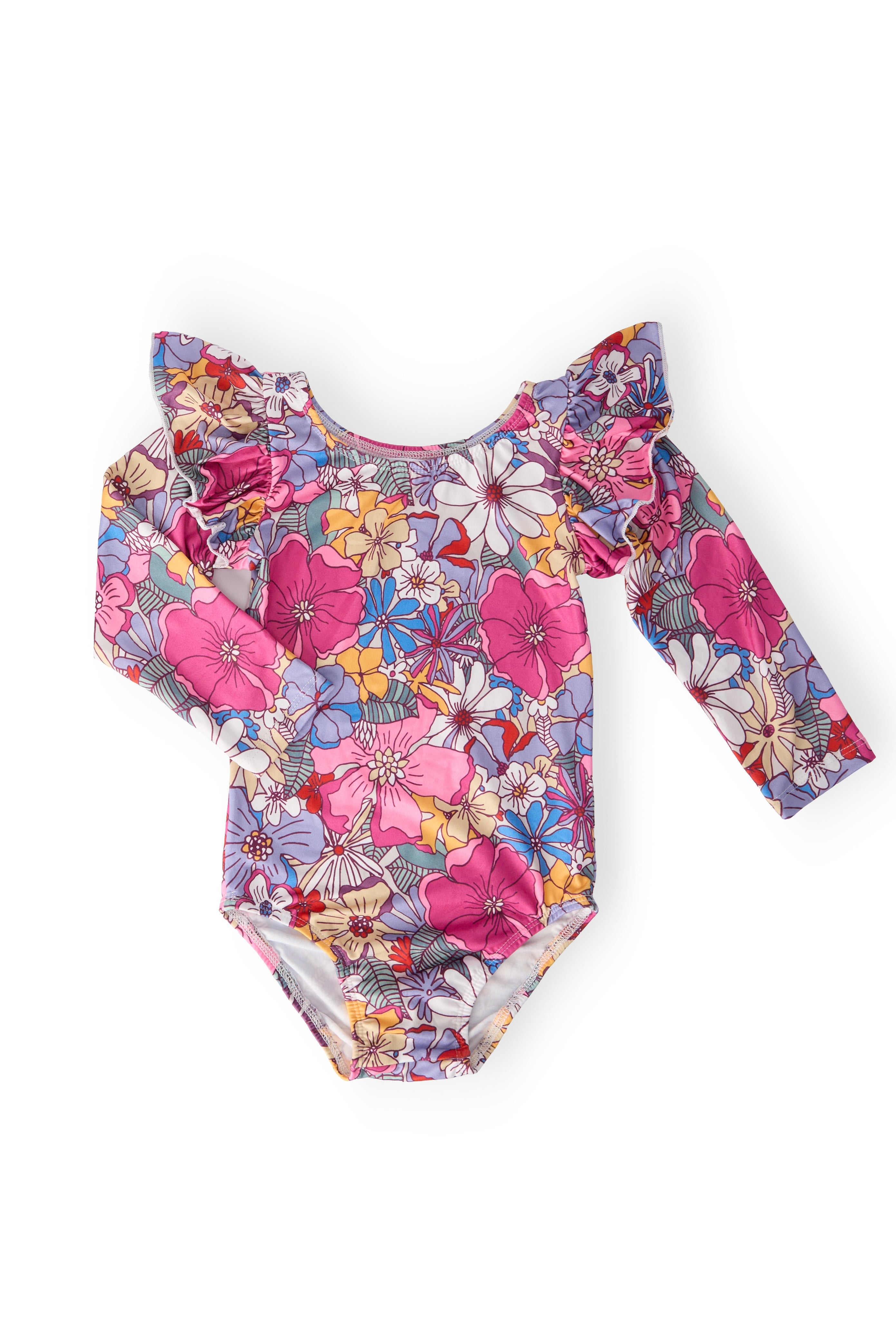 Mauve What's Up Buttercup L/S Flutter Sleeve Leotard by Mila & Rose ®