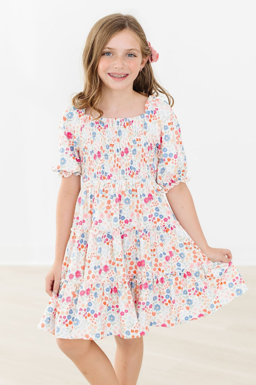 Meadow Magic Smocked Ruffle Dress by Mila & Rose ®