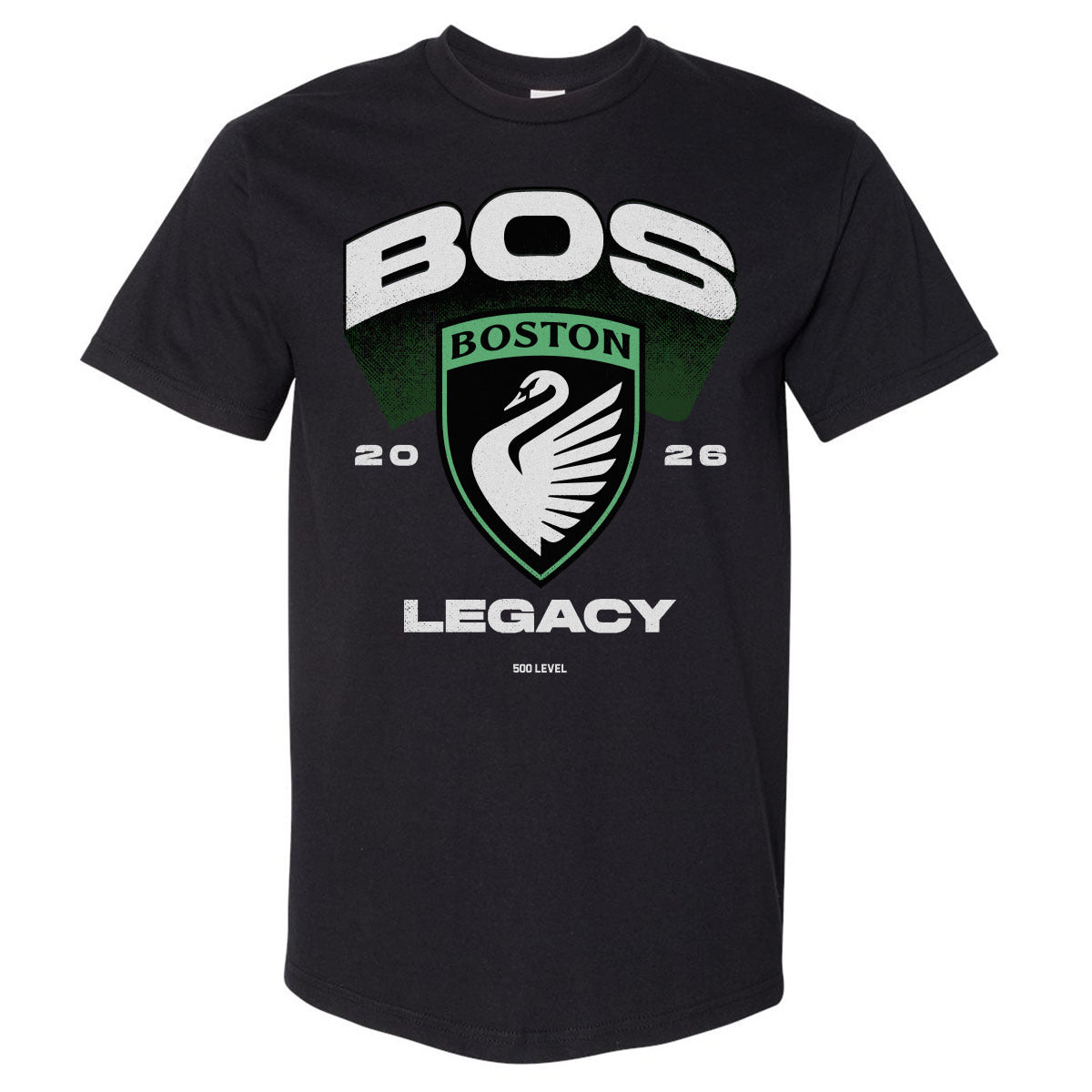 Boston Legacy FC Emblem WHT by 500 LEVEL