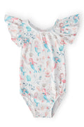 Mermaid Friends S/S Flutter Sleeve Leotard by Mila & Rose ®