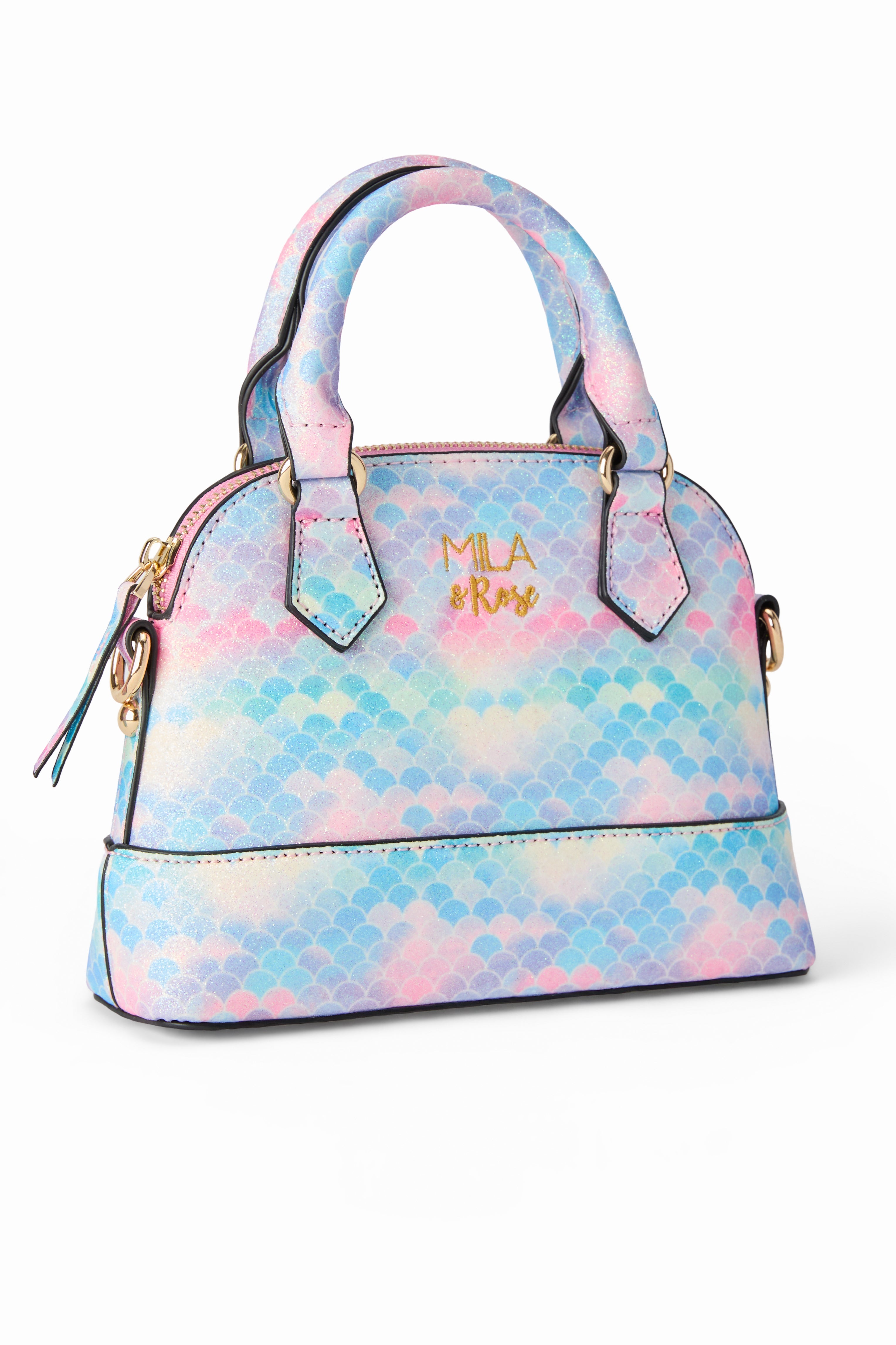 Mermaid Glitter Girl's Crossbody Purse by Mila & Rose ®