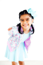 Mermaid Scales Satin Jacket by Mila & Rose ®