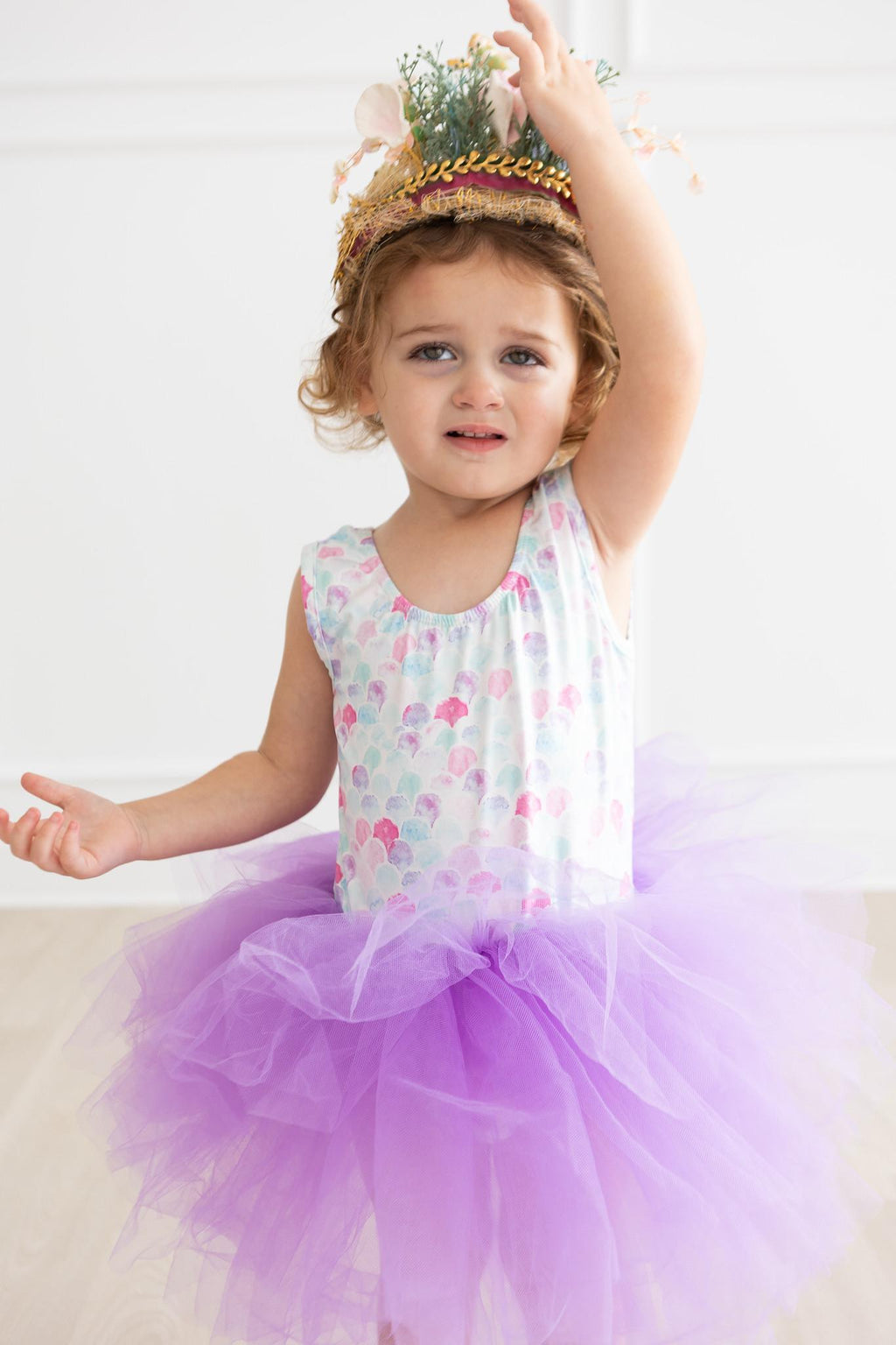 Mermaid Scales Tank Tutu Leotard by Mila & Rose ®