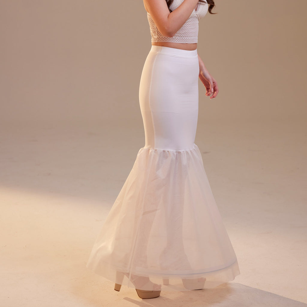 Mermaid Petticoat with Corsage Skirt ,Wedding Dress Underskirt for Enhanced Shape by Bridal Port