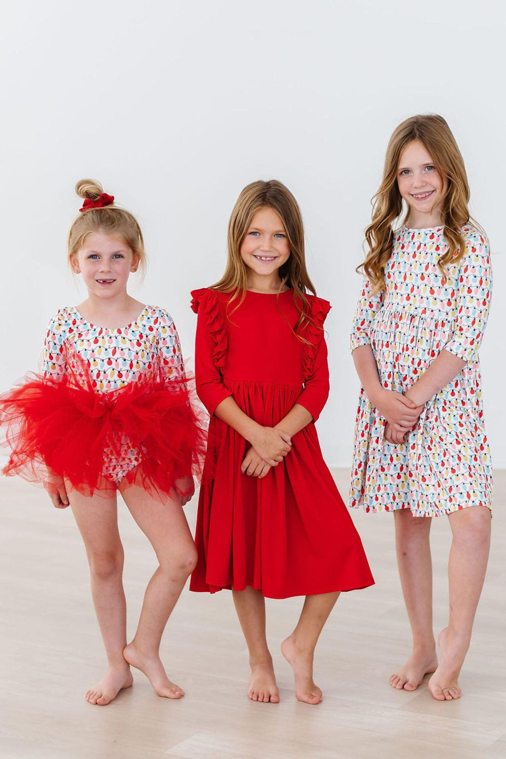 Merry & Bright 3/4 Tutu Leotard by Mila & Rose ®