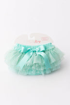 Mint & Gold Glitter Ruffle Tutu Bloomer by Mila & Rose ®