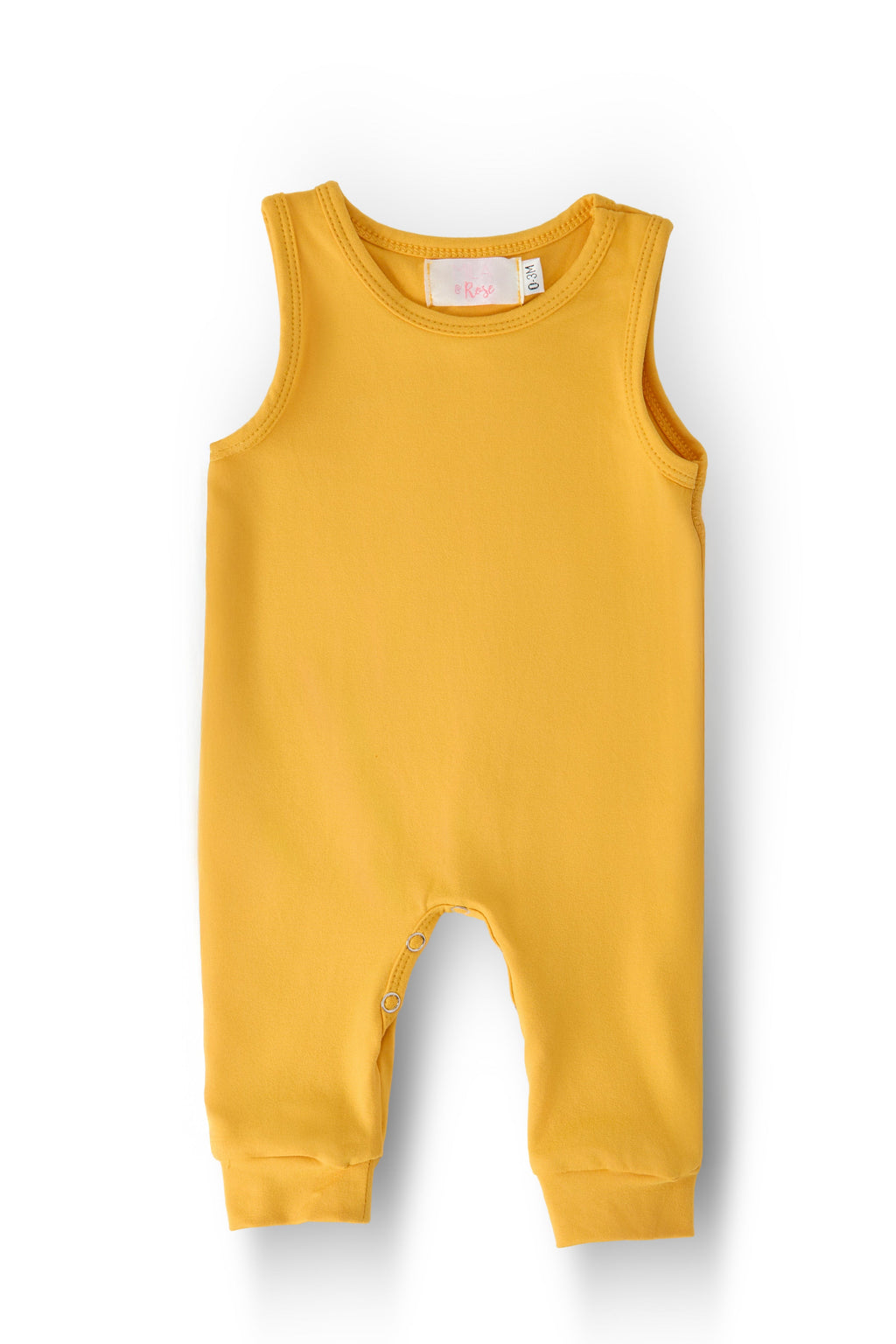 Mustard Tank One-Piece Jogger by Mila & Rose ®