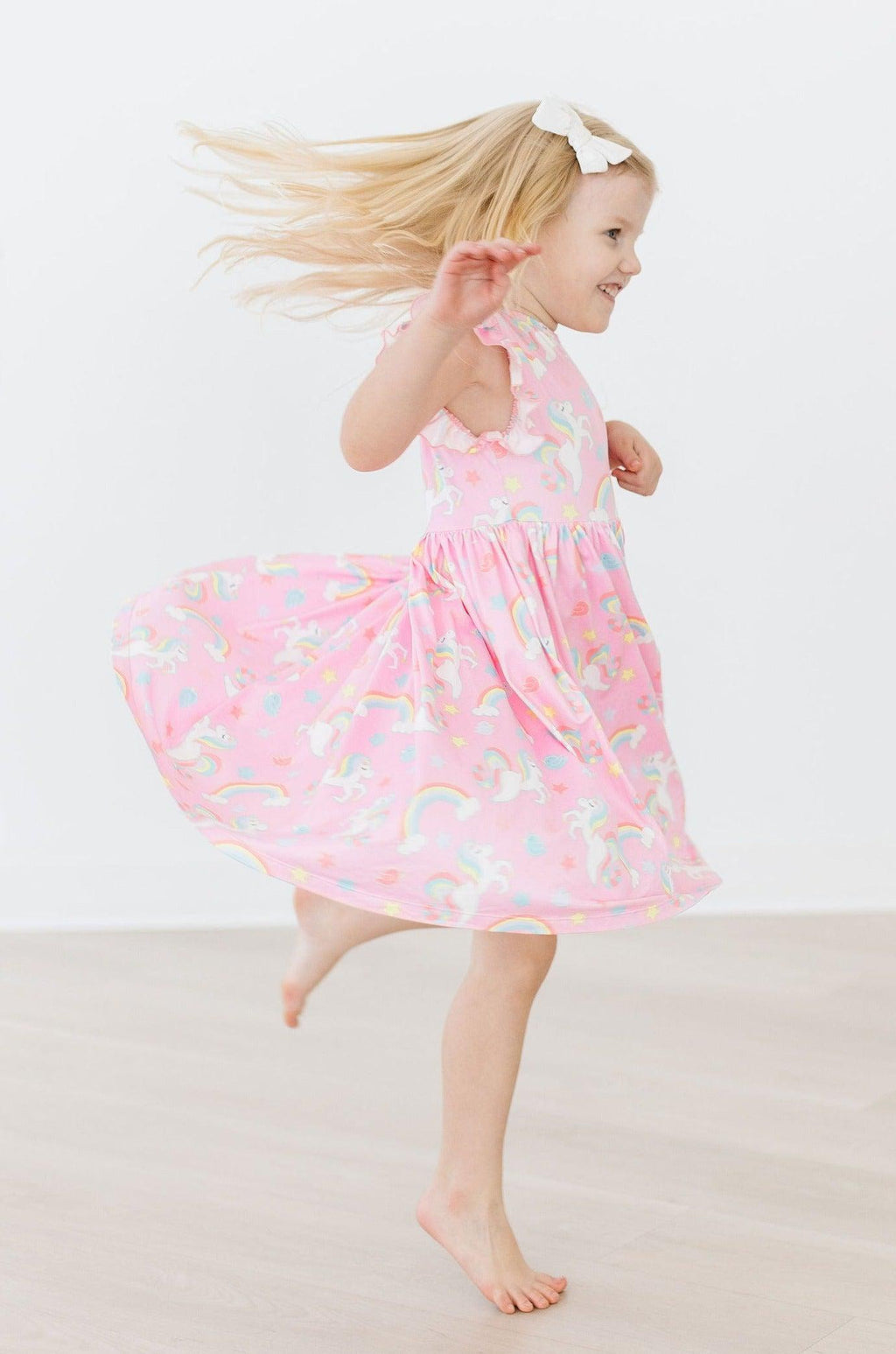 My Little Unicorn Flutter Sleeve Twirl Dress by Mila & Rose ®