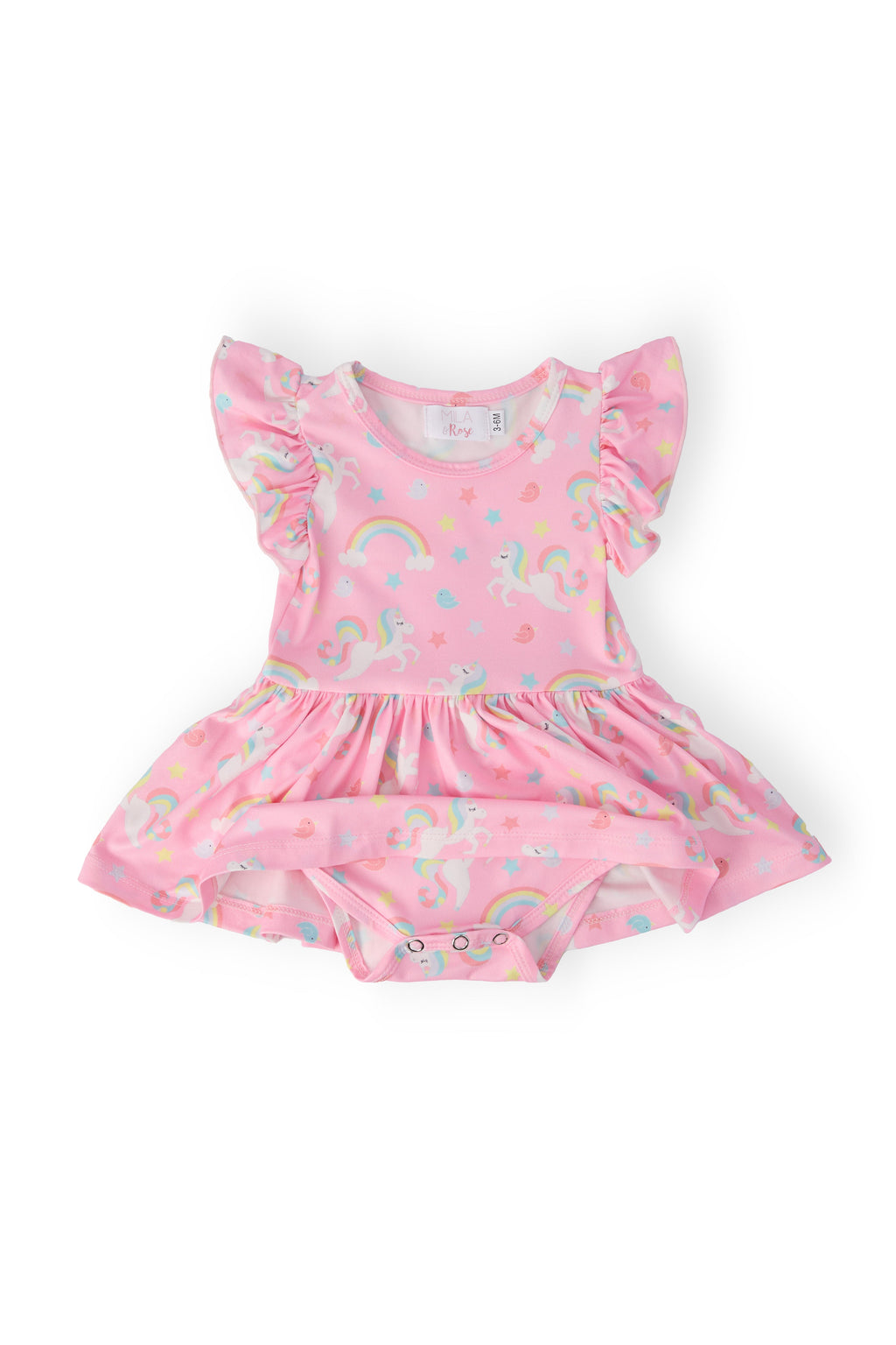My Little Unicorn S/S Flutter Twirl Bodysuit by Mila & Rose ®