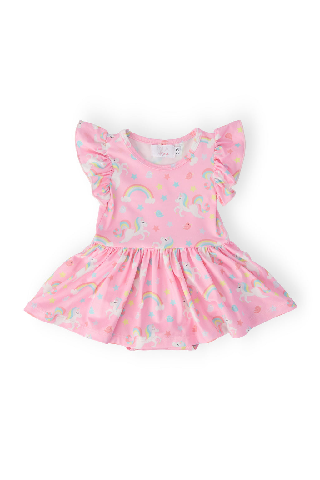 My Little Unicorn S/S Flutter Twirl Bodysuit by Mila & Rose ®