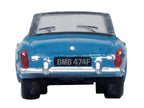 MG MGB Roadster RHD (Right Hand Drive) Iris Blue 1/148 (N) Scale Diecast Model Car by Oxford Diecast