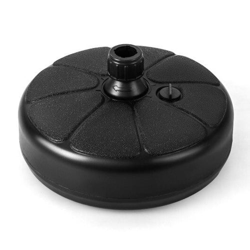 27 lbs Fillable Round Umbrella Base Stand for Yard Garden Poolside by LuxuryLifeWay Online Store