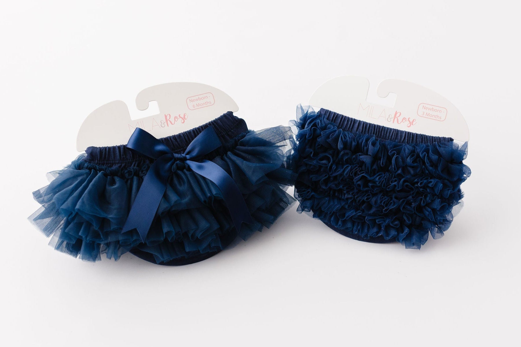 Navy Blue Ruffle Tutu Bloomer by Mila & Rose ®