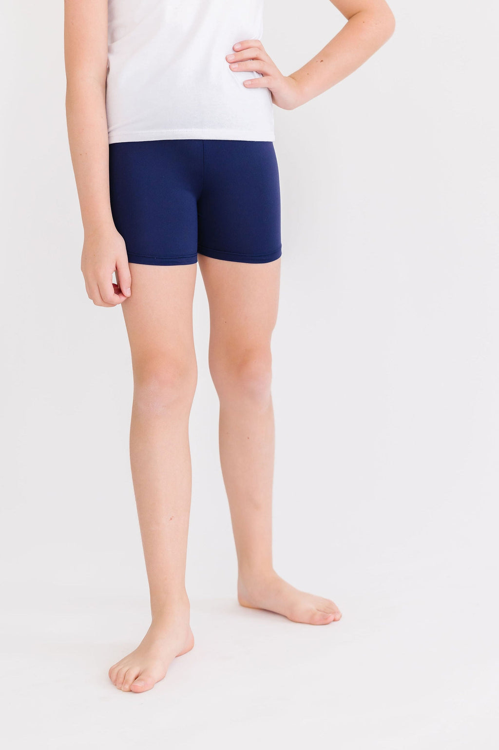 Navy Twirl Shorts by Mila & Rose ®
