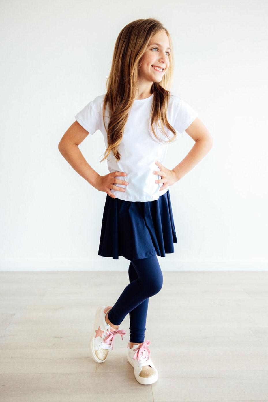Navy Twirl Skegging by Mila & Rose ®