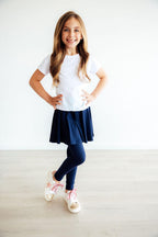 Navy Twirl Skegging by Mila & Rose ®