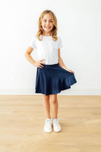 Navy Twirl Skort by Mila & Rose ®