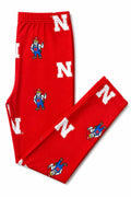 Nebraska Red Herbie Husker Leggings by Mila & Rose ®