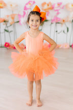 Neon Coral Tank Tutu Leotard by Mila & Rose ®