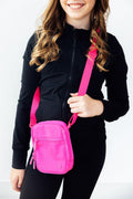 Neon Pink Crossbody Bag by Mila & Rose ®