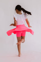 Neon Pink Twirl Skort by Mila & Rose ®