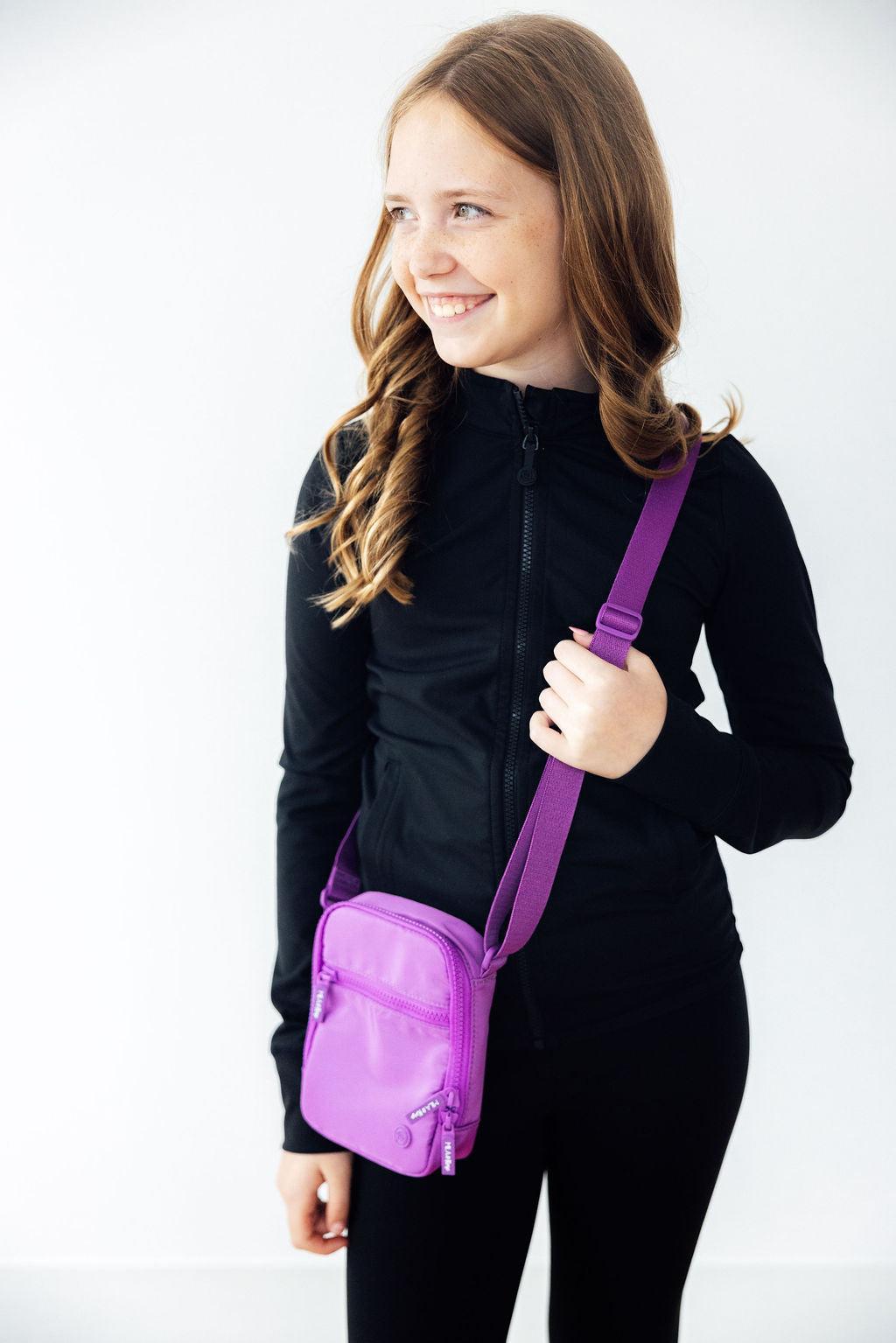 Neon Purple Crossbody Bag by Mila & Rose ®