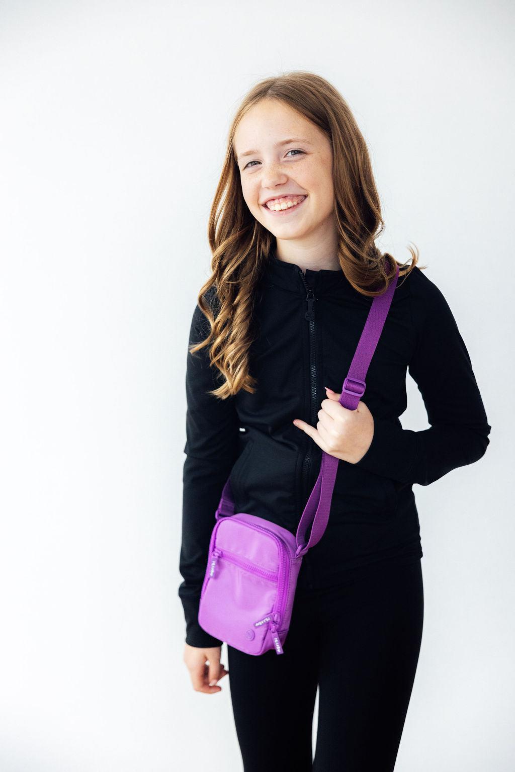 Neon Purple Crossbody Bag by Mila & Rose ®
