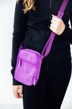 Neon Purple Crossbody Bag by Mila & Rose ®