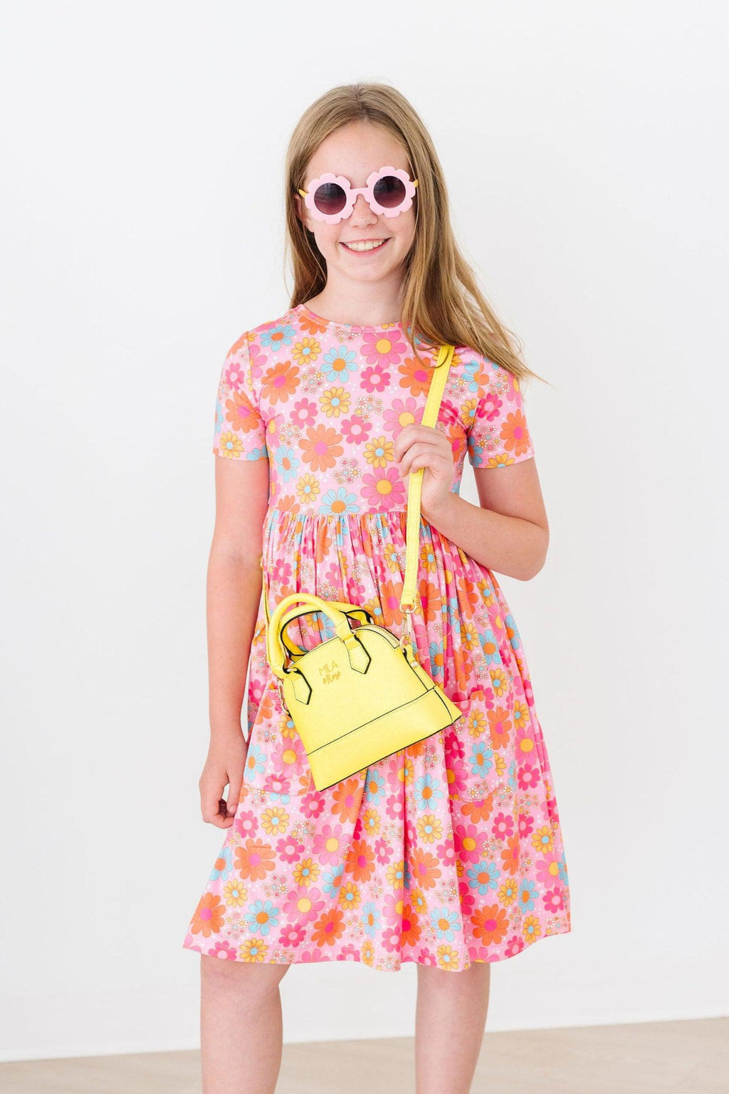 Petal Pop S/S Pocket Twirl Dress by Mila & Rose ®