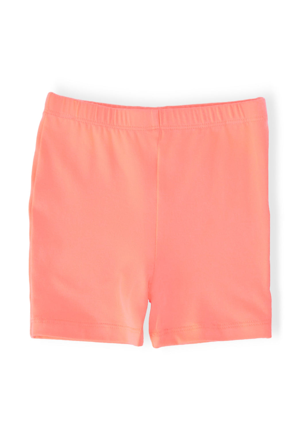 Neon Coral Twirl Shorts by Mila & Rose ®
