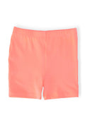 Neon Coral Twirl Shorts by Mila & Rose ®
